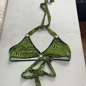 #35 iHeartRaves Neon Green Swirl Set   1x/xl